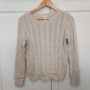 H&M Off-white Small Sweater